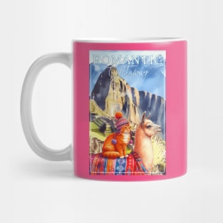 Romantic Getaway Cat Ginger Life 41G Mug